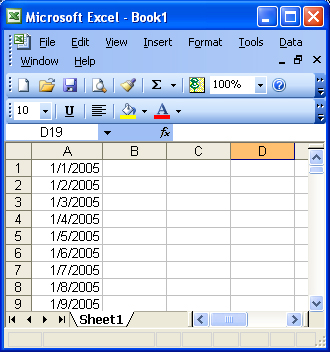 Microsoft Excel