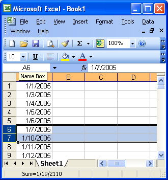 Microsoft Excel