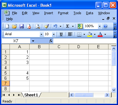 Microsoft Excel