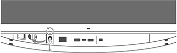 Image that shows how to unplug all cables, slide the cover sideways, and unscrew the locking screw of the compute cartridge.