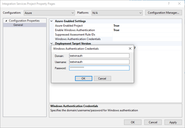 Configuring Windows Authentication