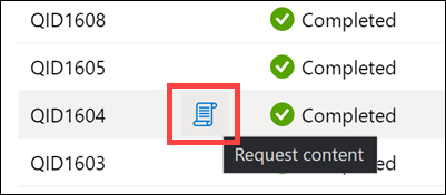 Viewing SQL requests in the monitor hub in Azure Synapse Studio