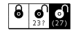 Screenshot showing padlock variations.