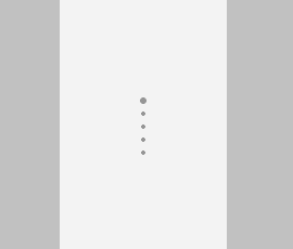 A PipsPager with five vertical dots and navigation buttons visibility based on pointer over and current page.