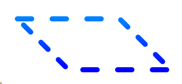 An illustration of a fixed width stroke which does not get transformed.