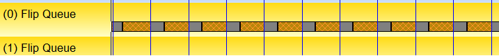 Screenshot that shows an example of the 'Flip Queue'.