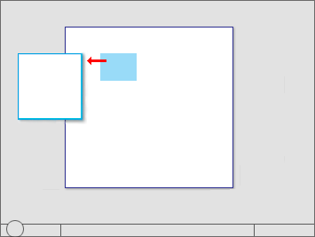 figure of contextual window placed left of object 