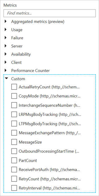 Visualización de las métricas de Application Insights en el Azure Portal