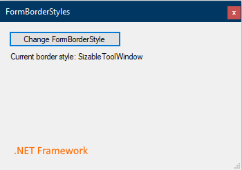 Fuente de control predeterminada de .NET Framework