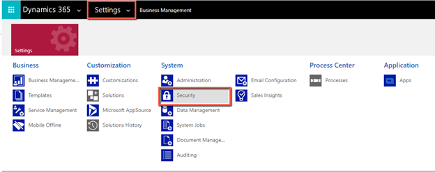 Configuración del entorno de Dataverse.