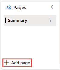 Captura de pantalla de cómo agregar una página a un panel en tiempo real en inteligencia en tiempo real en Microsoft Fabric.