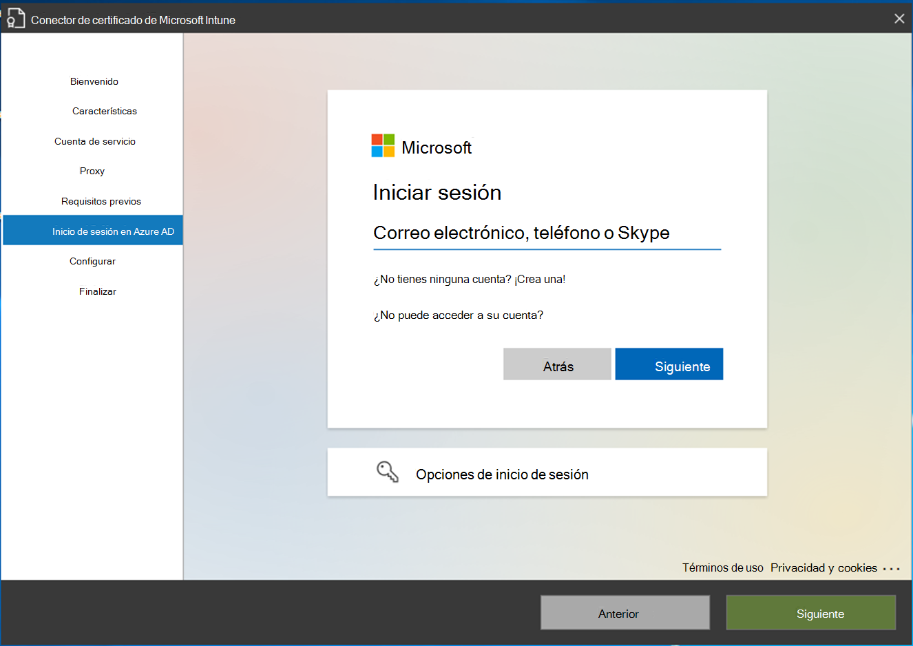 Autentíquese en su id. de Microsoft Entra.