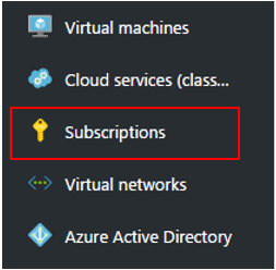 Suscripciones de Azure