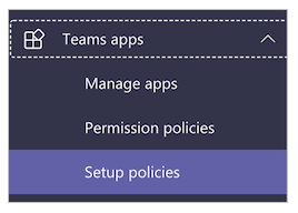 Directivas de configuración de la aplicación.