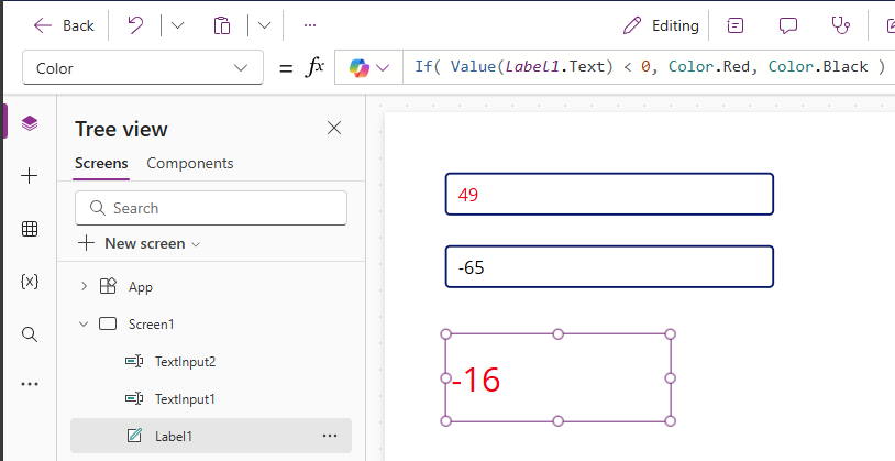 Animación de formato condicional.