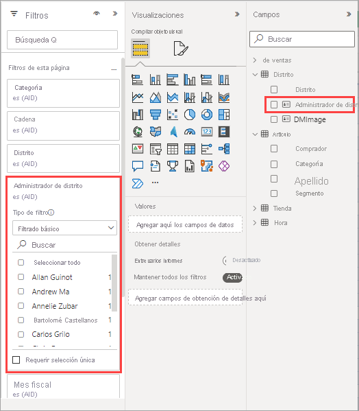 Drag field to Add page filter area.