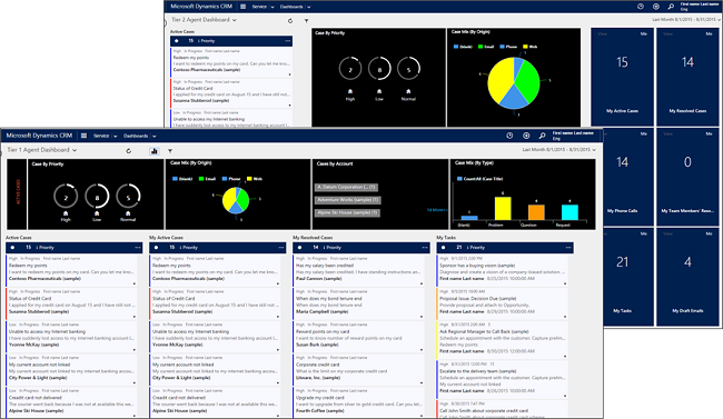 Centro de servicio interactivo de Dynamics 365