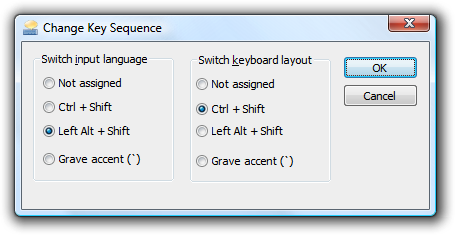 captura de pantalla de grupos con diferentes claves de acceso 