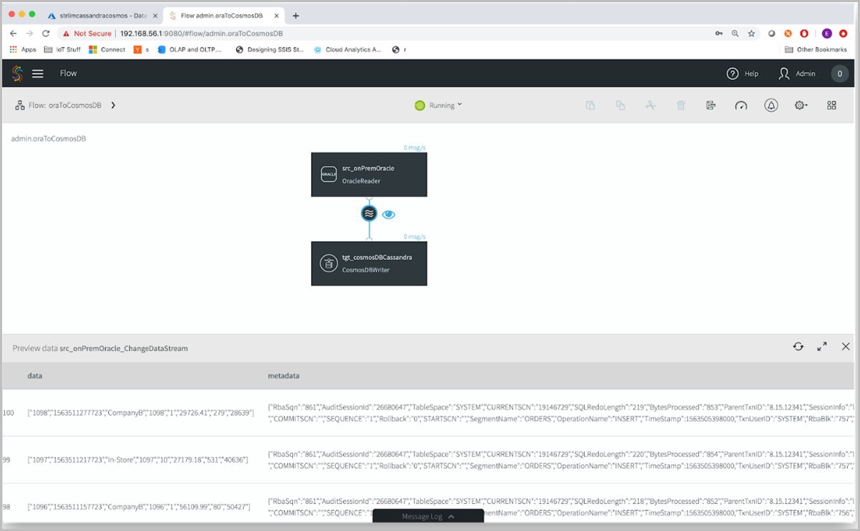 Configurer le pipeline CDC