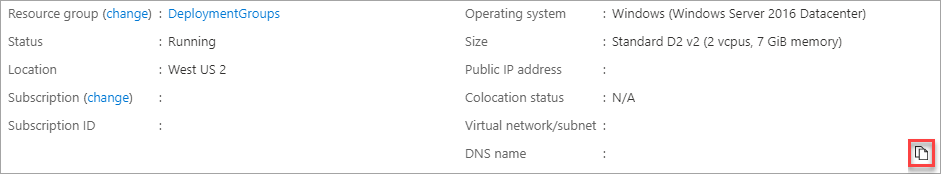 Déploiement SQL DNS sur Azure.