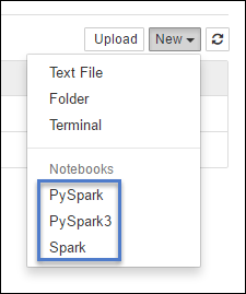 Noyaux pour Jupyter Notebook sur Spark.