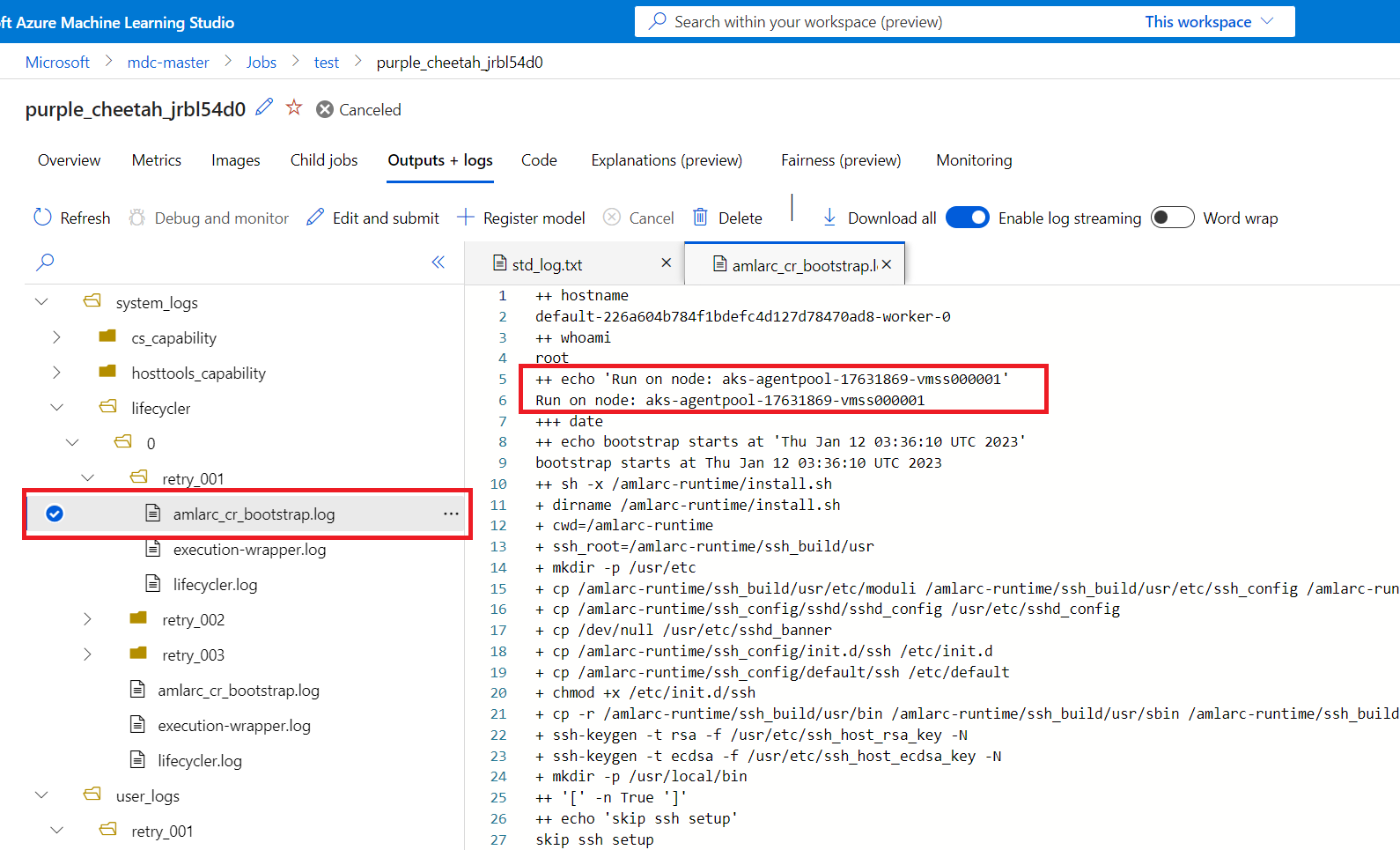 Capture d’écran illustrant l’ajout d’une nouvelle extension au cluster Kubernetes avec Azure Arc à partir du portail Azure.