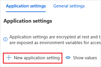 Ajouter un paramètre de configuration