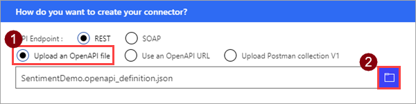 Chargez le fichier OpenAPI.