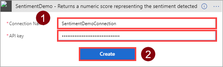 Nom de connexion et clé API