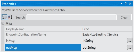 Binding the arguments to variables