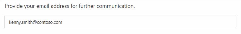 Question à réponse courte affiche une zone de texte d’une ligne.