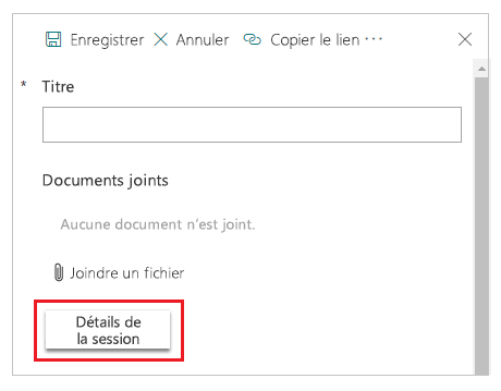 Obtenir un ID de session à partir d’une application incorporée.