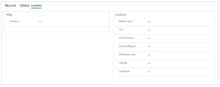 Formulaire de géolocalisation personnalisé.