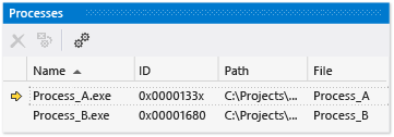 Processes window