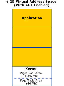 Paged Pool and Page Table Areas