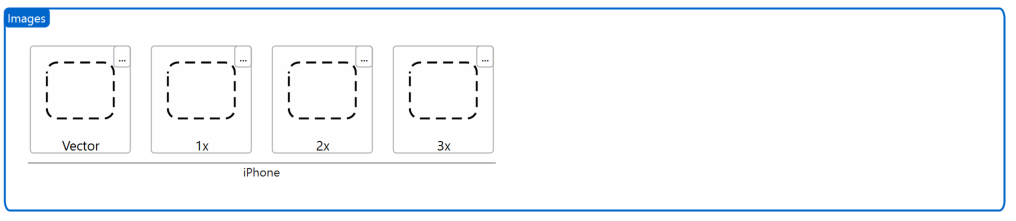 Images vectorielles dans l’éditeur Catalogues de ressources