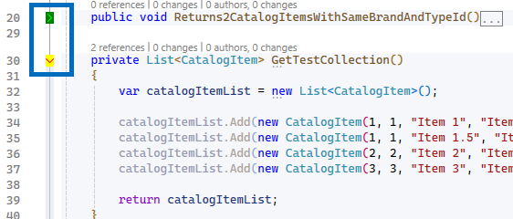 Indicateurs de texte réduit et étendu personnalisés dans l’éditeur Visual Studio