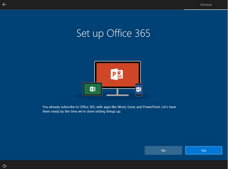 Configurer Office 365 – Abonnement O365 existant