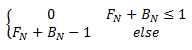 Formule mathématique pour un effet de densité linéaire +.