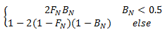 Formule mathématique pour un effet de superposition.