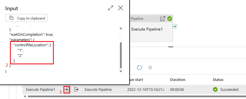 Screenshot che mostra la matrice del tipo di input.