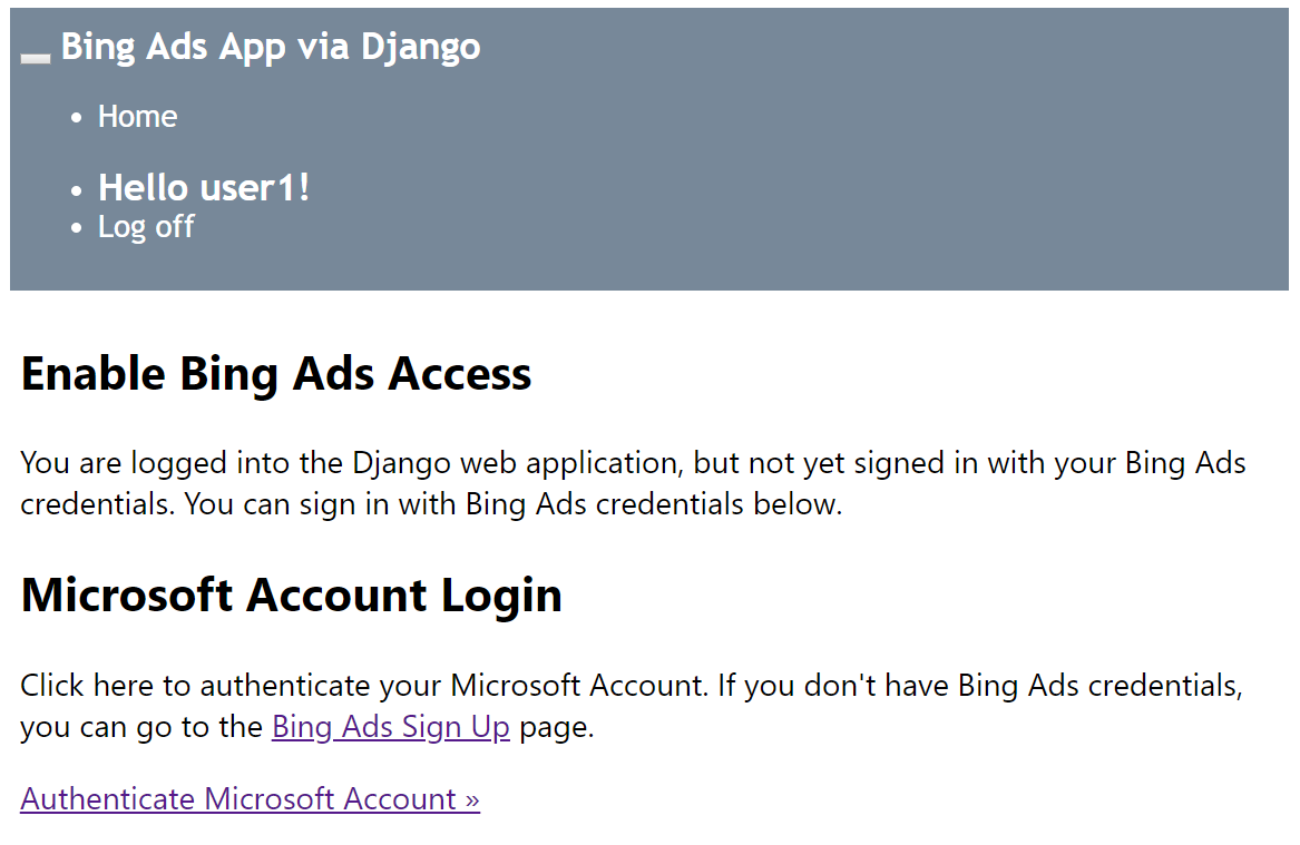 Autenticare l'account Microsoft