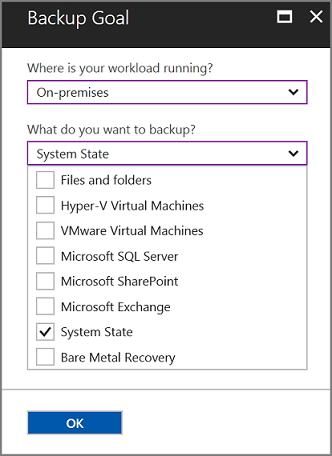 Screenshot shows how to configure files and folders.