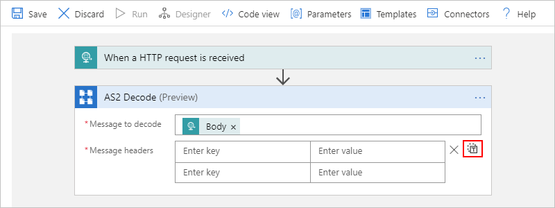 Screenshot che mostra la finestra di progettazione multi-tenant con l'opzione 