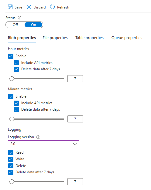 Configurare la registrazione nel portale di Azure.