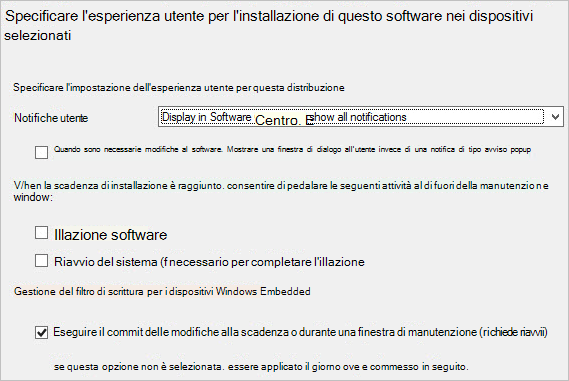 Specificare l'esperienza utente