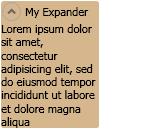 Esempio di expander