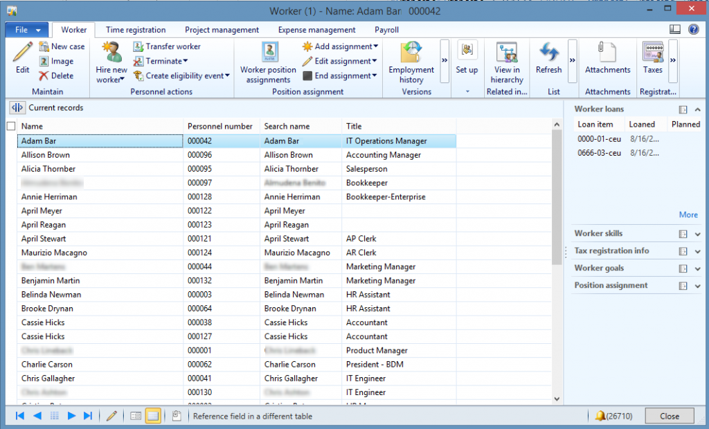 AX 2012 example: Details Master with Standard Tabs 2.