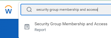 Screenshot dell'appartenenza al gruppo di sicurezza di ricerca.