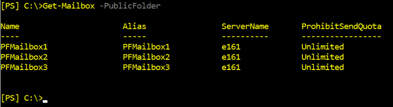 Sincronizzazione delle cartelle pubbliche in Exchange Server.